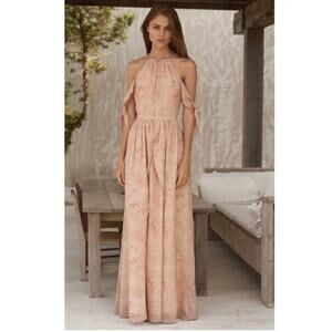 NWT The Jetset Diaries Sierra Maxi Blush Dress Size XS